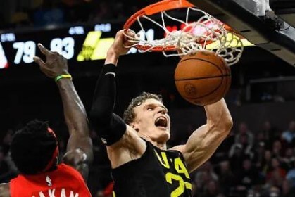 多多28官方网站- 爵士马尔卡宁入选全明星，球队未来可期  