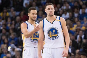  勇士，克莱汤普森状态回勇，单节二十二分打崩独行侠  